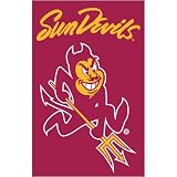 Arizona State Sun Devils NCAA Applique Banner Flag (44x28)