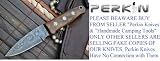 Now on Sale - Custom Damascus Hunting Knife - Beautiful Bushcraft Knife -