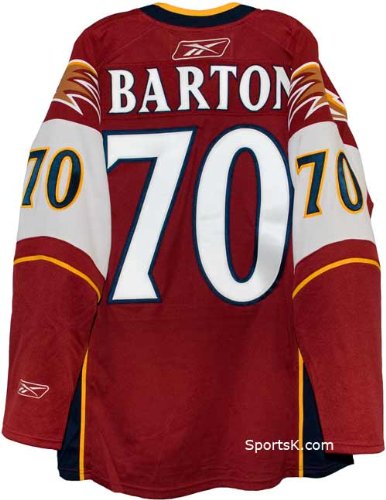 Customized Atlanta Thrashers Reebok Premier Third Jersey