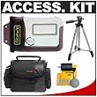 DiCAPac WP-711 Waterproof / Underwater Case with Deluxe Padded Carrying Case + Tripod for Canon, Nikon, Sony, Kodak, Olympus, Pentax and Fuji Ultra-Compact Digital Cameras