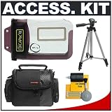 DiCAPac WP-711 Waterproof / Underwater Case with Deluxe Padded Carrying Case + Tripod for Canon, Nikon, Sony, Kodak, Olympus, Pentax and Fuji Ultra-Compact Digital Cameras