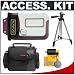 DiCAPac WP-711 Waterproof / Underwater Case with Deluxe Padded Carrying Case + Tripod for Canon, Nikon, Sony, Kodak, Olympus, Pentax and Fuji Ultra-Compact Digital Cameras