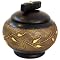 Jar Style Painted Gift Box - Goldtone