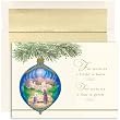 Nativity Scene Ornament Religious Christmas Cards -