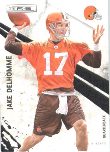 2010 Panini Rookies and Stars Football Cards # 33 Jake Delhomme - Cleveland Browns - NFL Trading Card in Screwdown Case