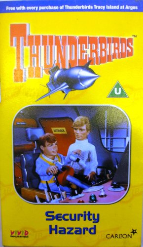 THUNDERBIRDS PAL VHS TAPE SECURITY HAZARD