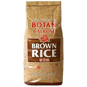 Botan Calrose Brown Rice (5#)