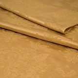 Christmas Tablecloth - Peggy Wilkins Gold Hilton Design - 53 x 88 Inch