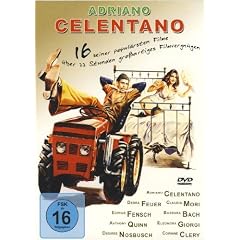 Adriano Celentano - DVD BOX mit 16 seiner popul�rsten Filme
