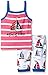 Hatley Girls' Patterned Sailboats Tank Pj Set