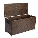 Wicker Deck Storage Box