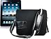 Ultimateaddons Black Messenger Style Bag For Apple Ipad 2