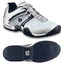 Men's Wilson Trance II Tennis Shoe - White/Silver