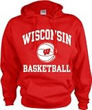 Wisconsin Badgers Perennial Basketball Hooded Sweatshirt