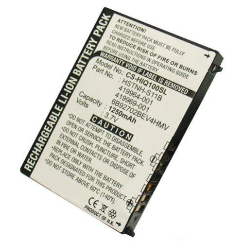 Bluetrade Akku Li-iom 1250 mah  f&uuml;r  iPAQ 100, 110, 111, 112, 114, 116 Preisvergleich