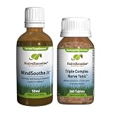 Native Remedies Triple Complex Nerve Tonic and MindSoothe Jr. ComboPack