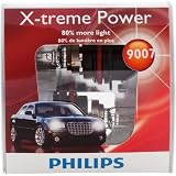 Philips 9007 X-treme Power Headlight Bulb, Pack of 2