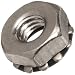 Stainless Steel 303 Bartite Sealing Nut with 0.406" OD External Lock Washer