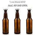 Dad's Edition - Brew House Beer Chillers - 2 Piece Gift Set - Stainless Steel Drink Chiller Sticks - a cooler ail chilling necessity