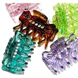 France Luxe Micro Classic Jaw with Swarovski Crystals