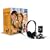 Canyon Chat Pack with 300K webcam + headset with microphone,Black & Orange