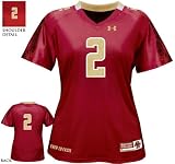Boston College Eagles Women's Cardinal Under Armour Performance Replica Football Jersey: Boston College Eagles # Football Jersey