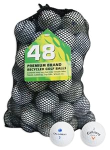 Second Chance Callaway 48 Balles de golf de récupération Qualité supérieure Grade B