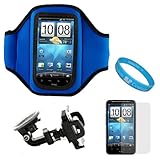 Blue Durable Moisture Resistant Neoprene Protective Sports Active Exercise  ....