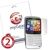 myGear Products CLEAR LifeGuard Screen Protectors for HTC ChaCha (2 Pack)