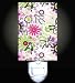 Cats and Crazy Daisies Decorative Night Light