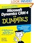 Microsoft Dynamics CRM 4 For Dummies