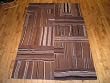 Handmade Turkish Parcha Kilim Rug 5'4"x8'1"