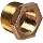 Anderson Metals Brass Pipe Fitting, Hex Bushing, NPT Male x NPT Female