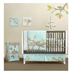 Bananafish Migi Little Tree 4 Piece Crib Bedding Set