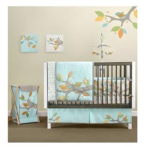 Bananafish Migi Little Tree 4 Piece Crib Bedding Set