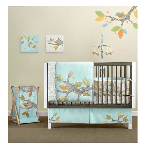 Bananafish Migi Little Tree 4 Piece Crib Bedding Set
