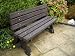 BENCH WITH BACKREST, 1.8M
