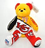 Kansas City Chiefs vs Minnesota Vikings RARE Offical NFL Super Bowl IV(4) Collectable Plush Bear