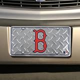 Boston Red Sox License Plate (Diamond Plate)