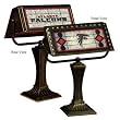 Atlanta Falcons Memory Company Team Art Glass Banker's Lamp NFL Football Fan Shop Sports Team Merchandise