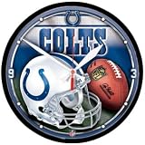 Indianapolis Colts Round Clock