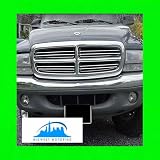1998-2003 DODGE DURANGO CHROME GRILL GRILLE KIT 1999 2000 2001 2002 98 99 00 01 02 03... by CEC