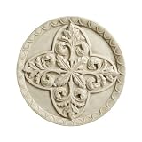 Architectural Strolled Leaf Garden/Wall Plaque
