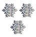Beistle S20657AZ3 3-D Snowflake Centerpieces 10