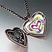 Love Theme Heart Photo Pendant Necklace Love Theme Heart Photo Pendant Necklace