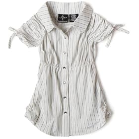 Baby Phat Girls 2-6x Woven Top With Stones