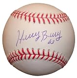 Henry Rodriguez Autographed Official Major League Baseball W/PROOF, Picture of Henry Signing For Us, Oakland Athletics, A's, Washington Nationals