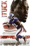 New York Giants (Justin Tuck) Sports Poster Print - 22x34 Poster Print, 22x34