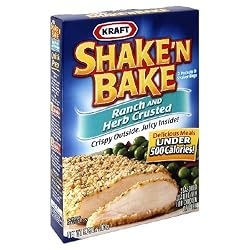 Shake 'N Bake Seasoned Coating Mix, Ranch and Herb, 5.75-Ounce Boxes (Pack of 8)
