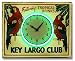 Tin Neon Clock - Key Largo Club